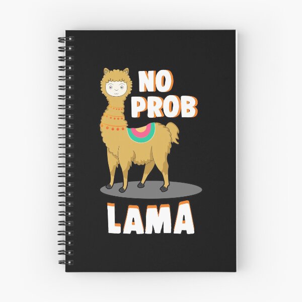 Item preview, no prob lama alpaca wool andean pet gift designed and sold by redshirtz.