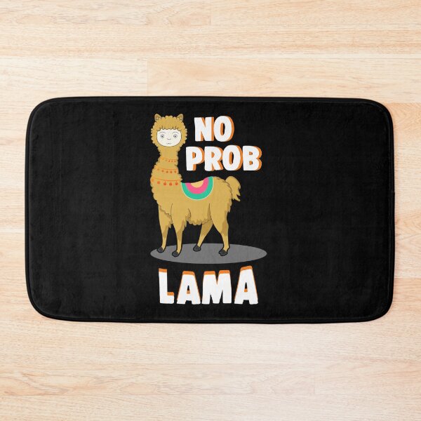 Item preview, no prob lama alpaca wool andean pet gift designed and sold by redshirtz.