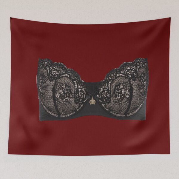 Item preview, Black bra with lace designed and sold by designchris.