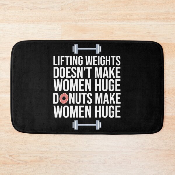 Item preview, Lifting Weights Doesn't Make Women Huge designed and sold by Tabinchu.