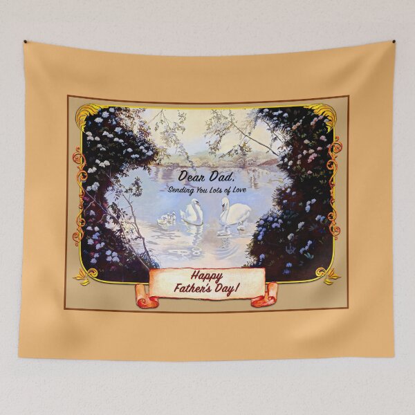 Item preview, FATHER'S DAY SWAN LAKE designed and sold by Judy Mastrangelo.