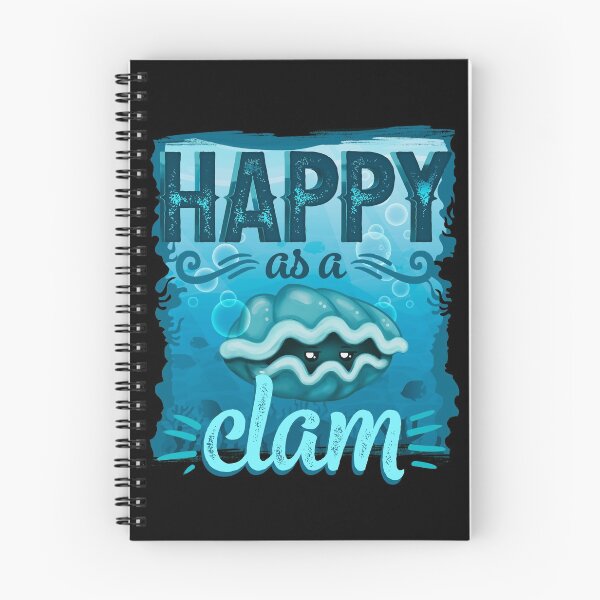 Item preview, Happy as a Clam designed and sold by EdifyEra.
