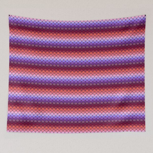 Item preview, Moody Sunrise Scales designed and sold by derekofspades.