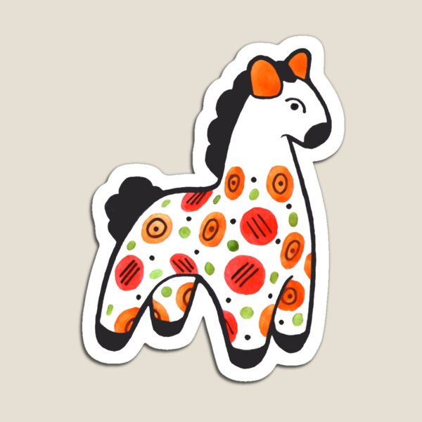 Item preview, Dymkovo horse designed and sold by irishkalia.