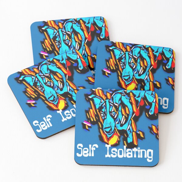 Item preview, Self Isolating Art Design designed and sold by rhodabear.