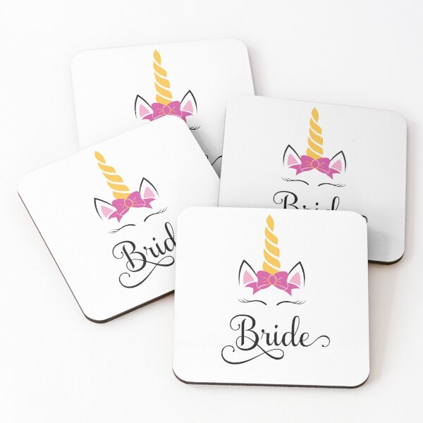 Item preview, Bride Bachelorette Party Unicorn Shirt Bridal Shower for Woman designed and sold by Jelisandie.