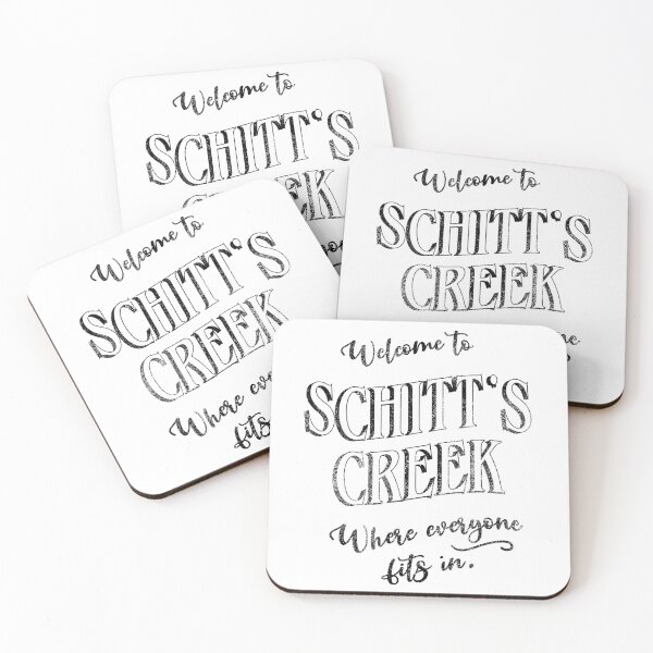 Item preview, Welcome to Schitt's Creek, Where Everyone Fits In. Inspired by the town sign. designed and sold by The-Goods.