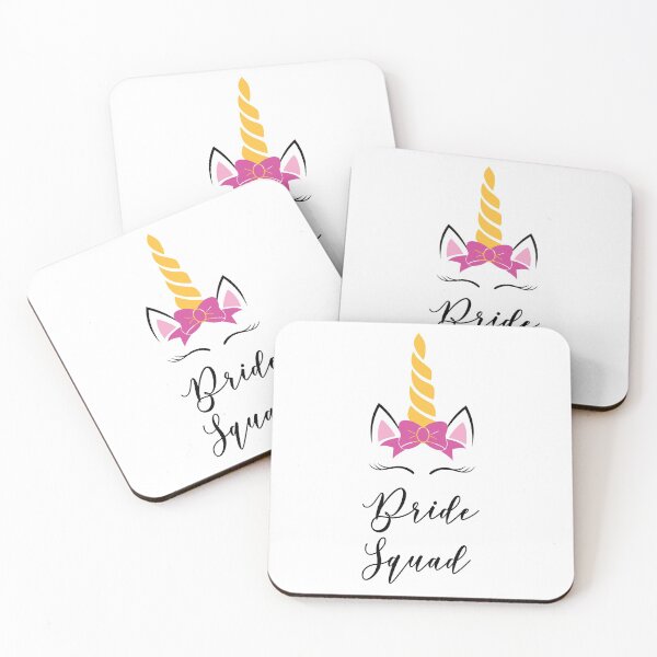 Item preview, Bride Squad Bachelorette Party Unicorn Gold Shirt Bridal Shower for Woman designed and sold by Jelisandie.
