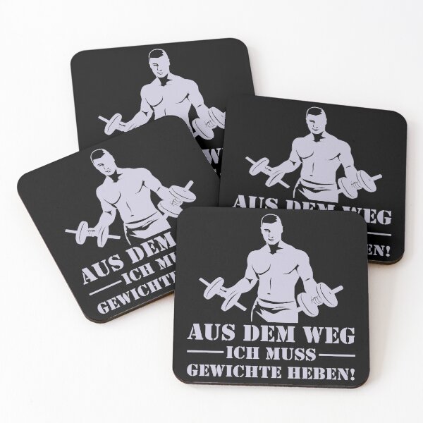 Item preview, Aus dem Weg ich muss Gewichte heben! designed and sold by Tabinchu.