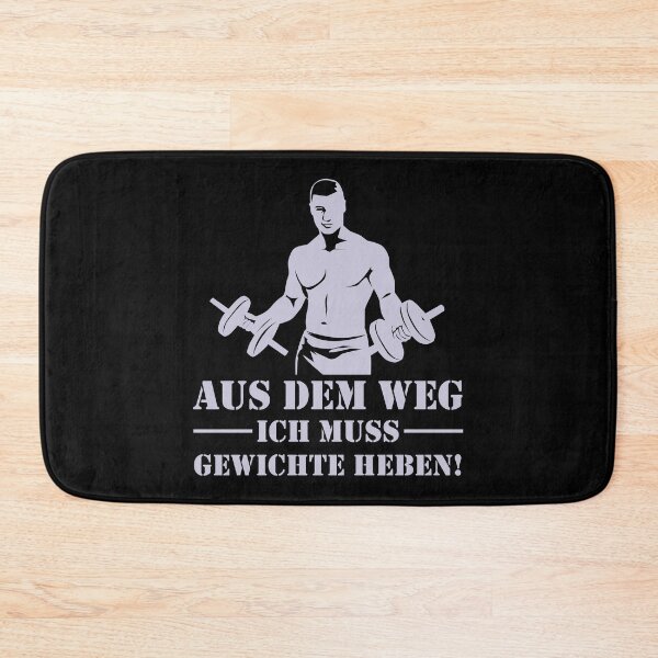 Item preview, Aus dem Weg ich muss Gewichte heben! designed and sold by Tabinchu.