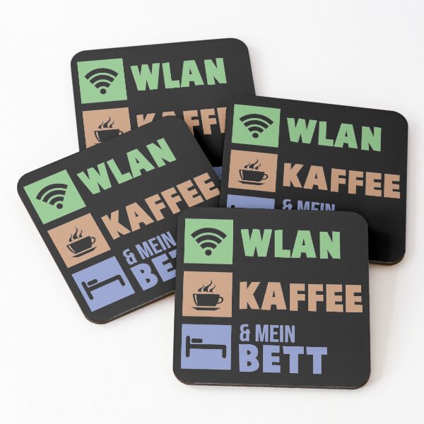 Item preview, WiFi, coffee and my bed designed and sold by Tabinchu.