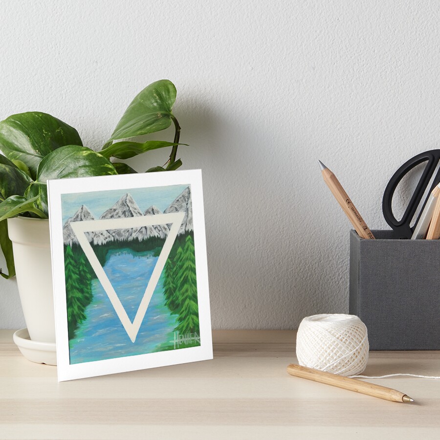 Item preview, Art Board Print designed and sold by Reedthearts.
