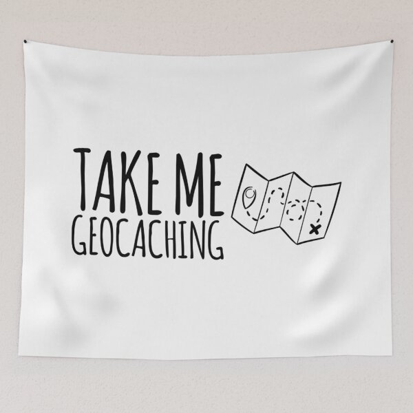 Item preview, Take Me Geocaching Map Icon Design designed and sold by emwheezie.