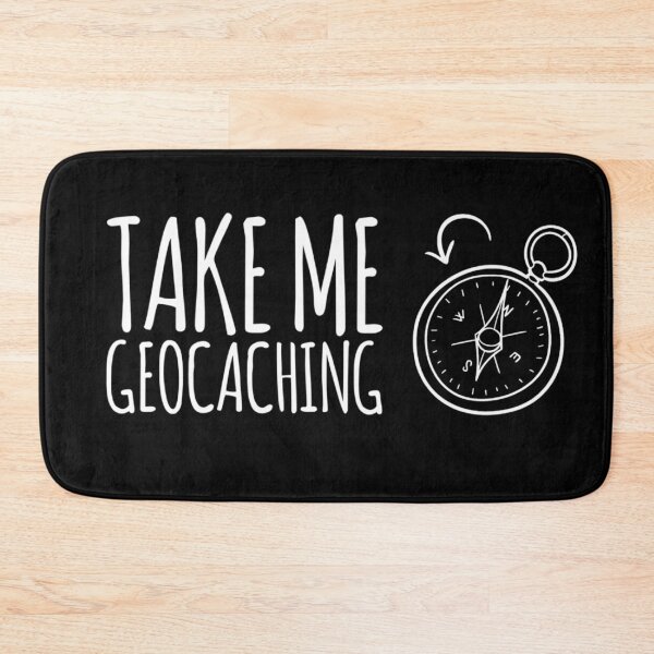 Item preview, Take Me Geocaching Compass Icon Design For Dark Colors designed and sold by emwheezie.