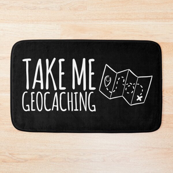 Item preview, Take Me Geocaching Map Icon Design For Dark Colors designed and sold by emwheezie.