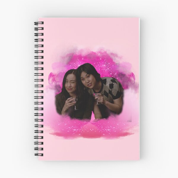 Item preview, Nora Darhk and Mona Wu pink background designed and sold by dutchchu.