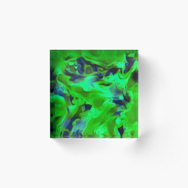 Item preview, Gemphire - blue green abstract swirls designed and sold by JaycraveDesigns.