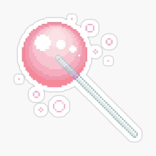 Pink Lolipop Sticker