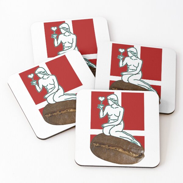 Item preview, Little Mermaid; Coffee; Copenhagen; designed and sold by StickerApe.
