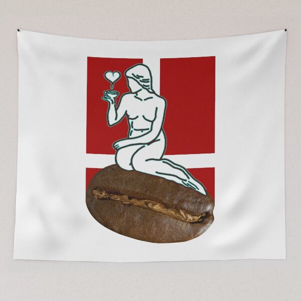 Item preview, Little Mermaid; Coffee; Copenhagen; designed and sold by StickerApe.