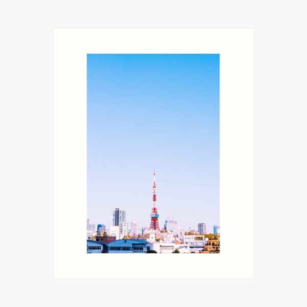 Tokyo Tower Impression artistique