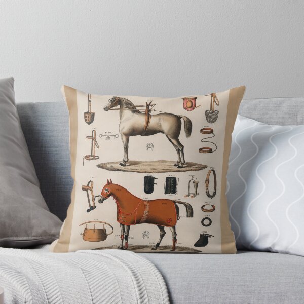Artikelvorschau, 'Jockey' Horse tack poster vintage illustration  entworfen und verkauft von Vintage Designs +.