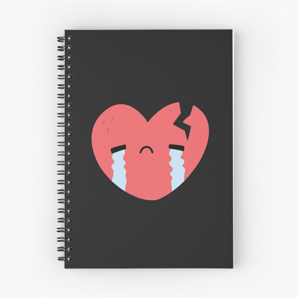 Item preview, Sad Crying Broken Heart Doodle designed and sold by rustydoodle.