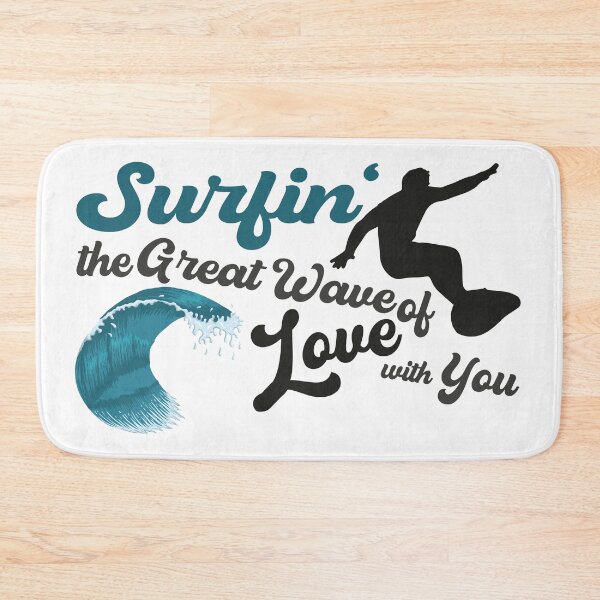 Item preview, Surfing the Great Wave of Love with You designed and sold by OmmeDesigns.