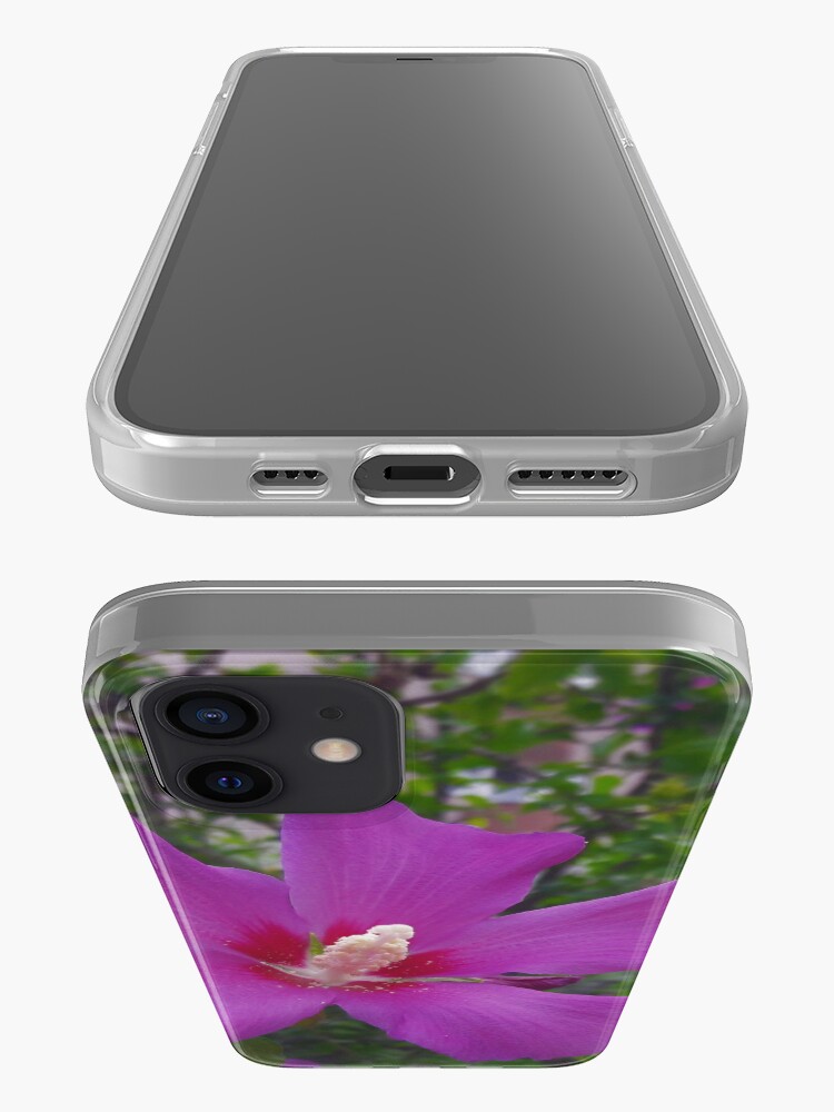 Alternate view of Purple Hibiscus iPhone Case & Cover