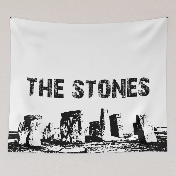 Item preview, Stonehenge Black and White: The Stones text designed and sold by KALEIDOSCOPE UK.