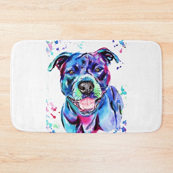 Item preview, Watercolour Staffy designed and sold by SaltySerenity.
