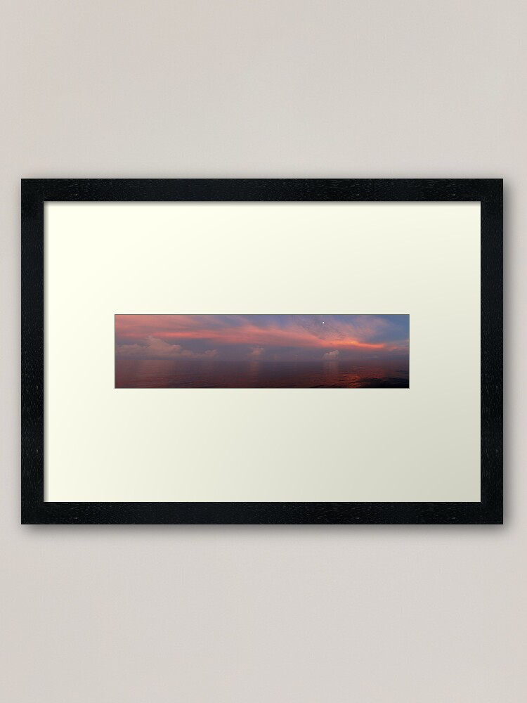 Alternate view of Indo Moonrise Framed Art Print