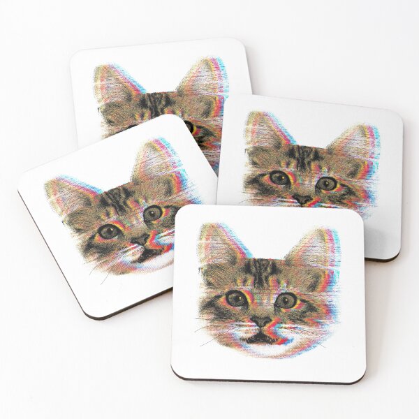 Item preview, Glitch Cat designed and sold by clingcling.