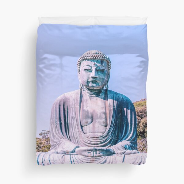 Japon - Grand Buddha de Kamakura Housse de couette