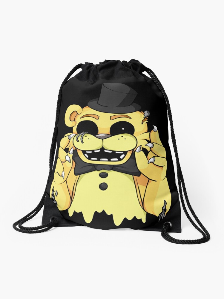 Golden Freddy Plush | Drawstring Bag