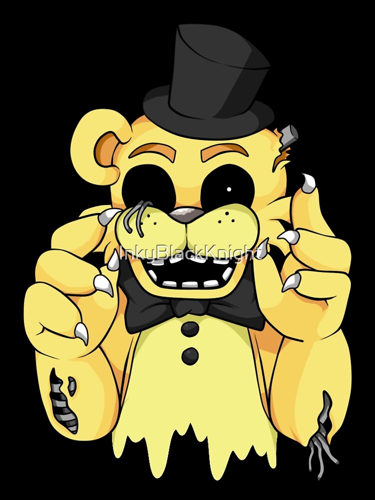 Golden Freddy Plush | Drawstring Bag