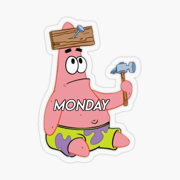 Sassy Patrick Sticker for Sale by Tsunami-Sticker