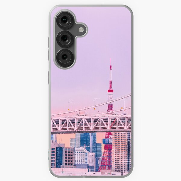 Tokyo Tower au crépuscule Coque souple Samsung Galaxy