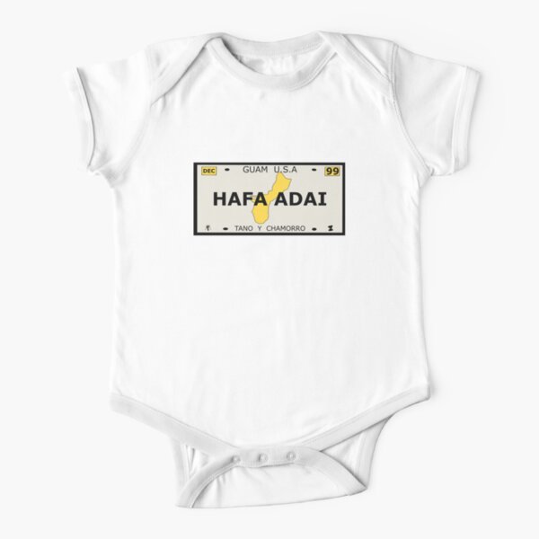 Hafa Short Sleeve Baby One-Piece for Sale | Redbubble