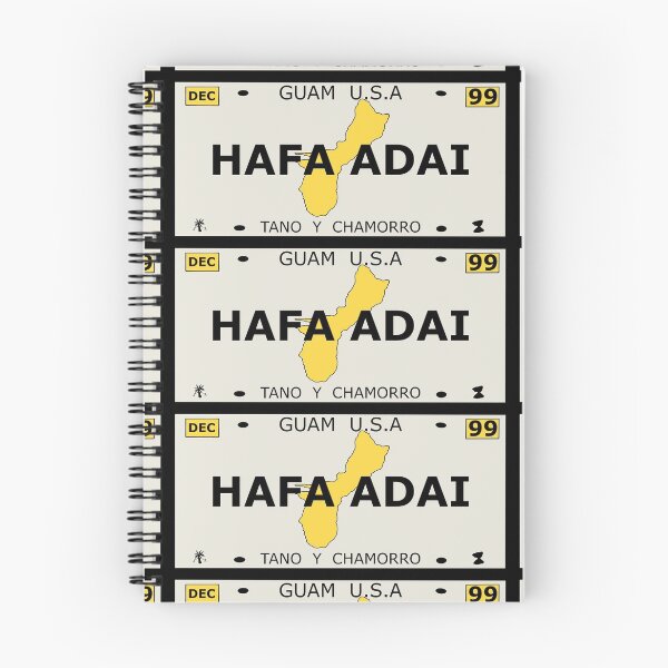 Item preview, Guam Vanity Plate "HAFA ADAI" designed and sold by joeymesa70.
