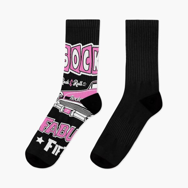 Item preview, 1950s Sock Hop Dance Rockabilly Music Rock and Roll Vintage Doo Wop 50s Pink designed and sold by MemphisCenter.