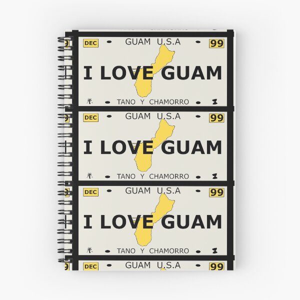 Item preview, Guam Vanity Plate "I LOVE GUAM" designed and sold by joeymesa70.