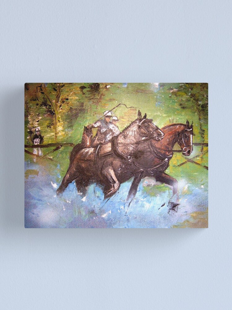 Alternate view of Marathon Canvas Print