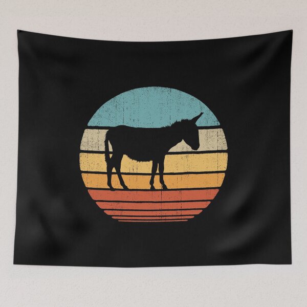 Item preview, Donkey Retro Vintage 60s 70s Sunset Shirt for Men Women Boys Girls Kids designed and sold by LiqueGifts.