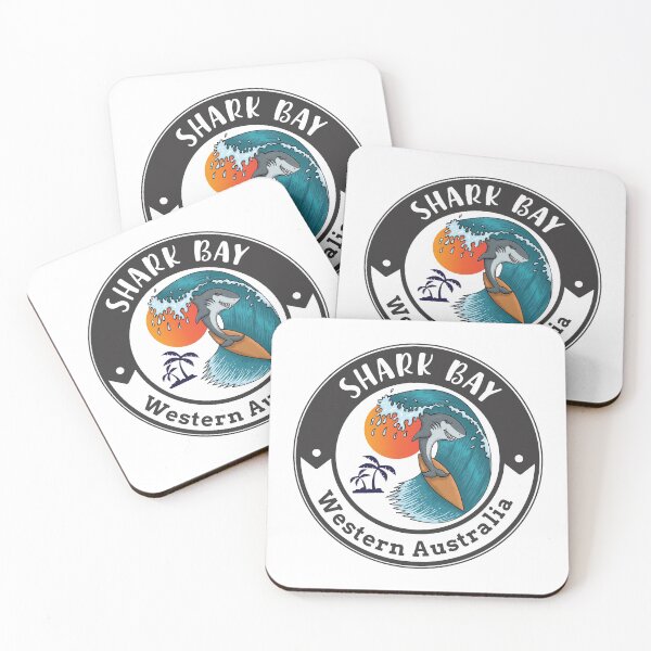 Item preview, Surfing Shark Bay Western Australia designed and sold by OmmeDesigns.