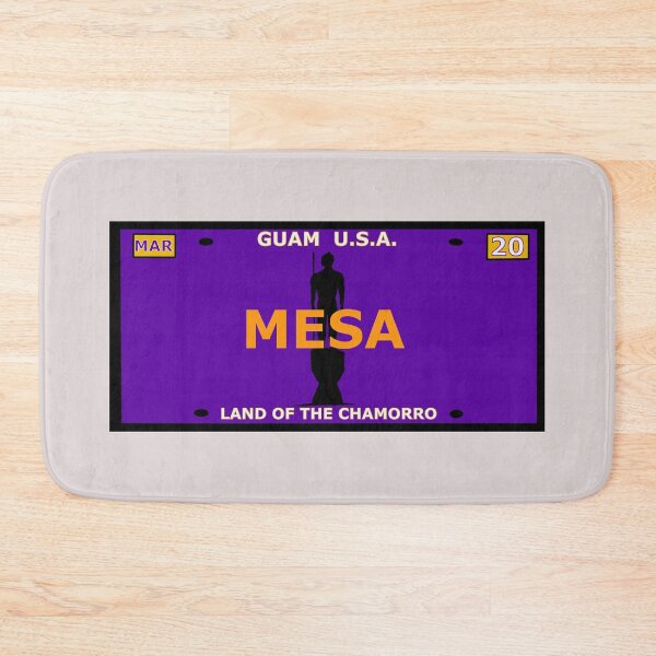 Item preview, Guam Vanity Plate "MESA" designed and sold by joeymesa70.