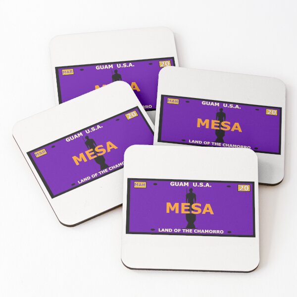 Item preview, Guam Vanity Plate "MESA" designed and sold by joeymesa70.