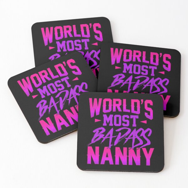 Item preview, Funny World's Most Badass Nanny Babysitter designed and sold by perfectpresents.