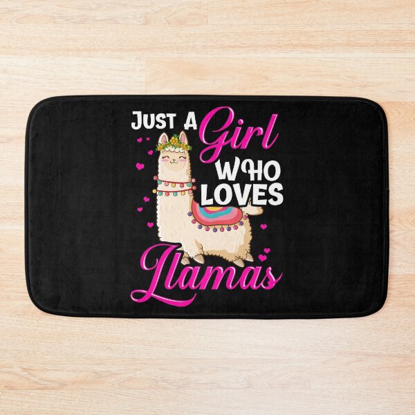 Item preview, Funny Just A Girl Who Loves Llamas Cute Women Lama designed and sold by perfectpresents.