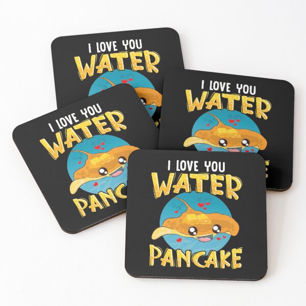 Artikelvorschau, Ich liebe dich Wasser Pfannkuchen Adorable Stingray Pun entworfen und verkauft von perfectpresents.